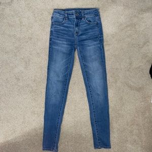 American Eagle next level stretch high rise jegging size 0